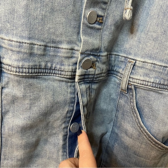 Pilcro Painter Denim Overalls Anthropologie XL - Picture 9 of 11